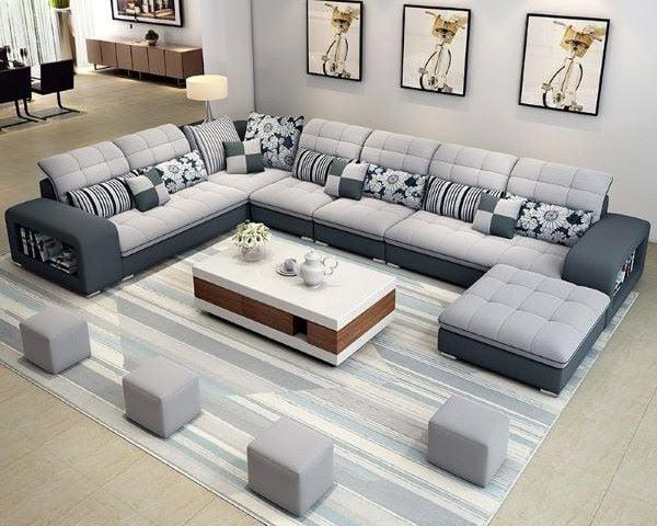Sofa bố trí theo hướng nhà là lựa chọn tốt nhất