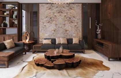 Bộ sưu tập mẫu sofa gỗ óc chó tự nhiên đẹp, cao cấp hiện nay