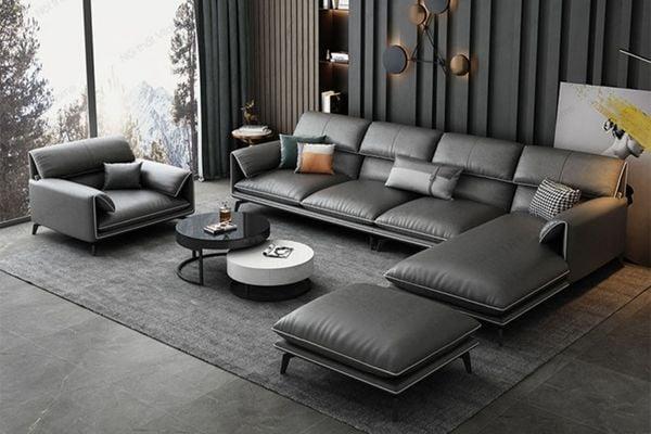 Mẫu sofa nệm đẹp, cao cấp cho phòng khách nhà phố