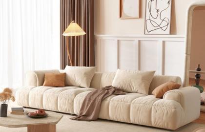 4+ Mẫu sofa nỉ phòng khách bền đẹp, cao cấp cho phòng khách