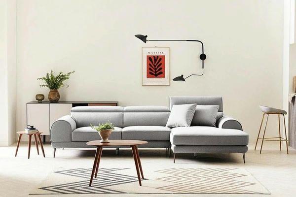 Sofa phong cách tối giản có thiết kế đơn giản