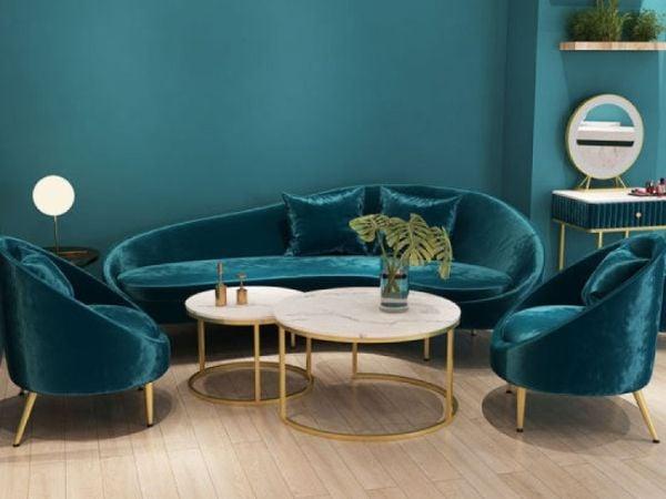 Bộ ghế sofa băng dài giúp căn phòng trở nên sang trọng