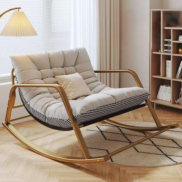 Sofa bập bênh chân kim loại