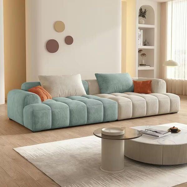 Sofa 1m6 vải nỉ mềm mại