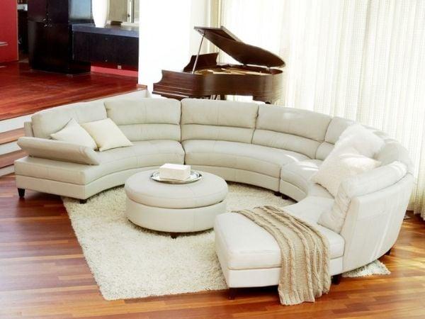 Sofa đơn sang trọng phối hợp hoàn hảo trong nội thất phòng khách hiện đại