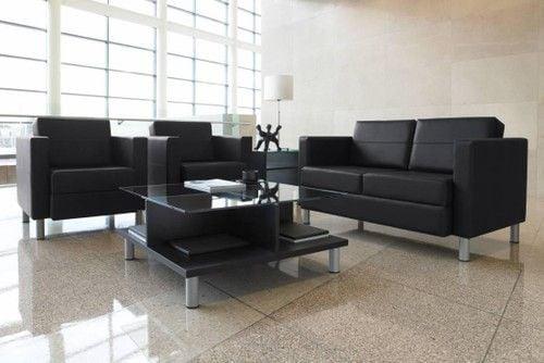 Ghế Sofa hai chỗ màu đen