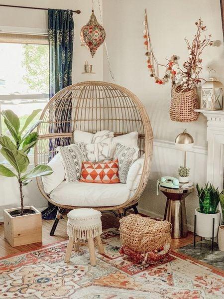 Sofa thư giãn phòng ngủ hình trứng