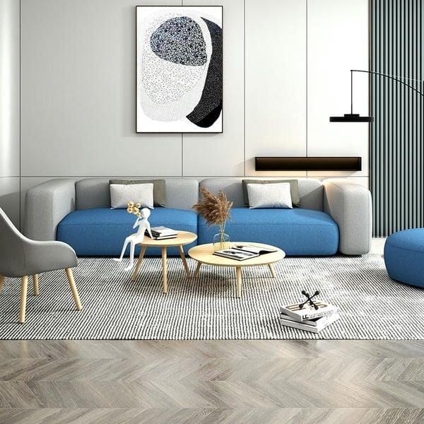 Ghế sofa phòng chờ đôi hiện đại