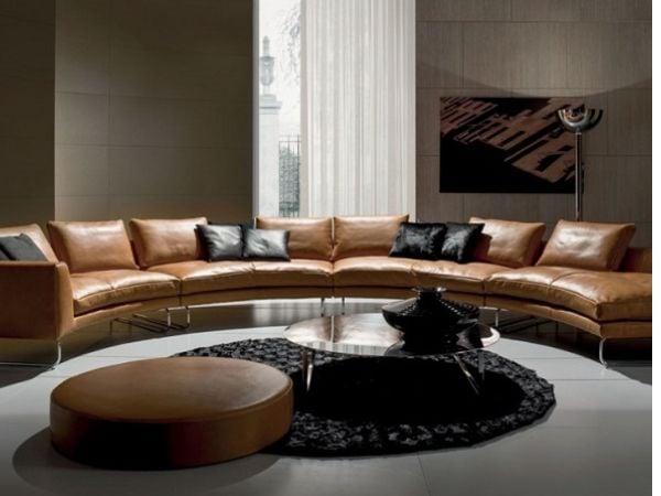 Sofa đơn sang trọng phục vụ tại không gian sảnh chờ của quán bar