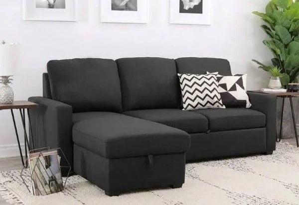 Sofa màu đen chỉnh điện đa năng