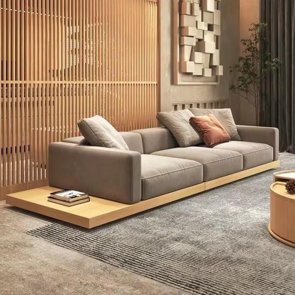 Sofa gỗ là mẫu ghế được nhiều gia đình lựa chọn nhờ tính bền bỉ