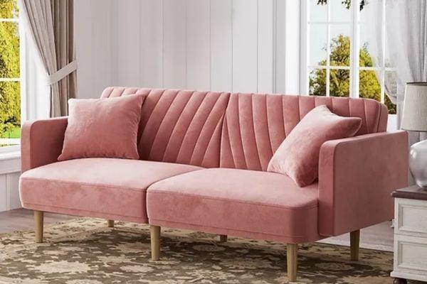 Sofa nỉ nhung sang trọng