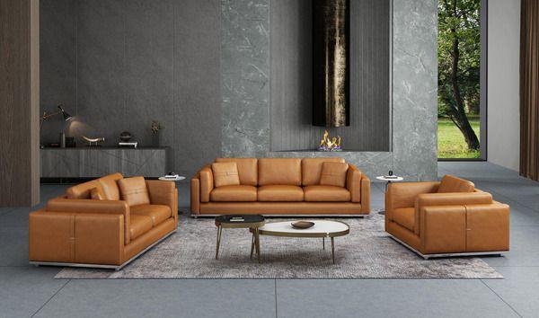 Ghế sofa da Ý hiện đại