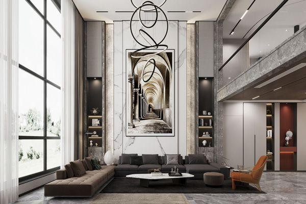 Bộ sofa nằm cổ điển thích hợp cho ngôi nhà phong cách nghệ thuật hiện đại