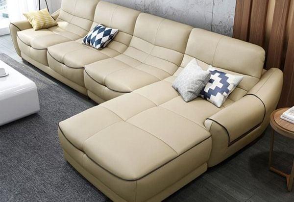 Ghế sofa trắng tựa lưng
