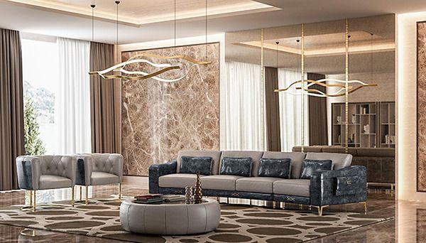 Sofa da bò đến từ ESTRO