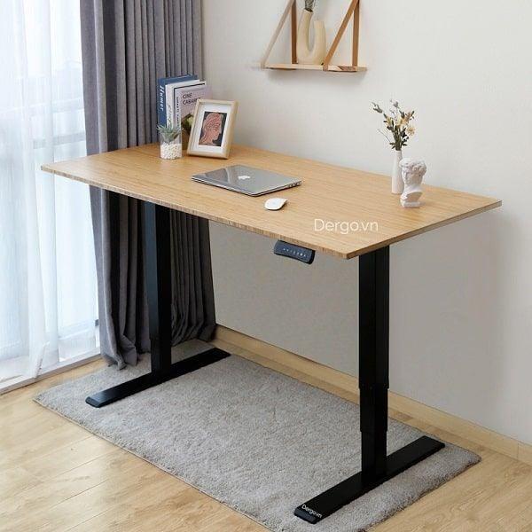 Chiều cao bàn làm việc hình chữ nhật phổ biến