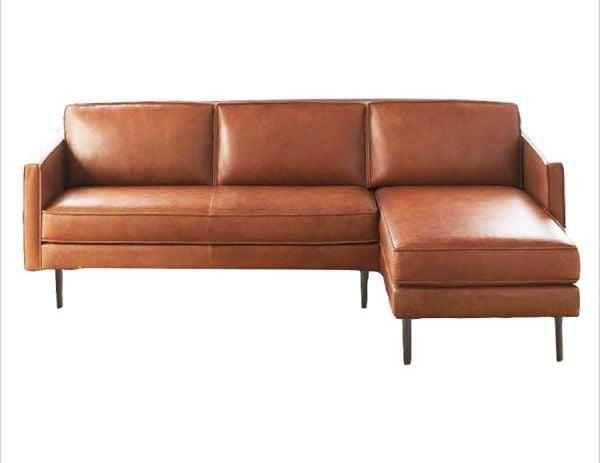 Ghế sofa da chữ L sử dụng da cao cấp từ các loại da động vật như bò, trâu, hoặc cá sấu