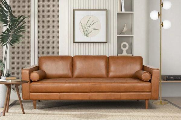 Sofa da thật 3 chỗ