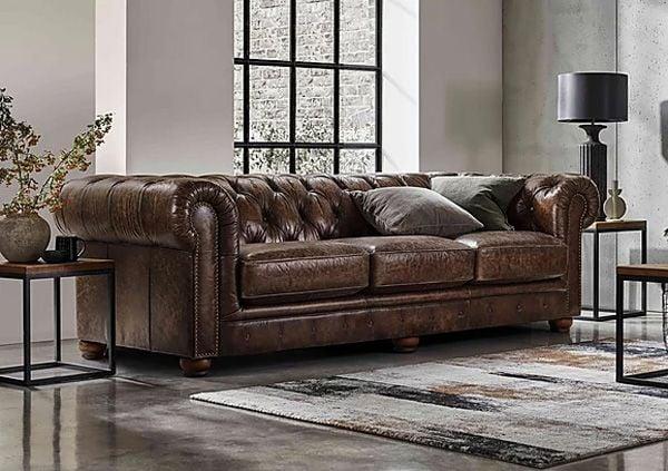 Sofa da thật luôn mang đến đẳng cấp khác biệt cho ngôi nhà