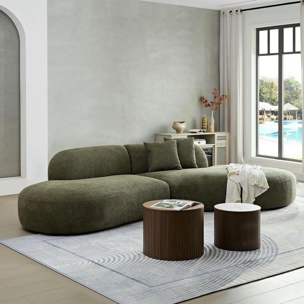 Sofa nỉ tối giản mang lại sự thanh thoát cho ngôi nhà