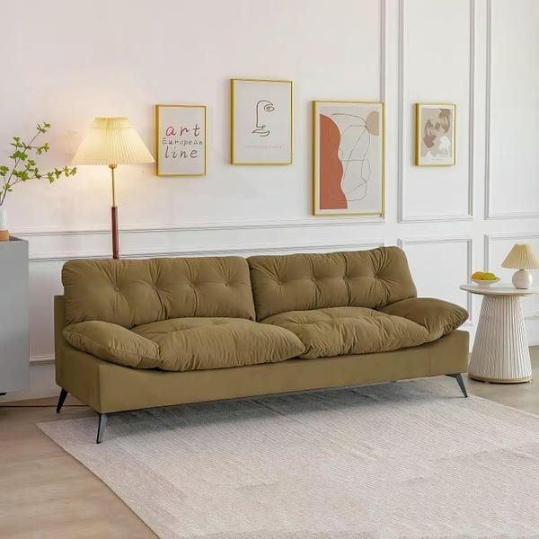 Ghế sofa đọc sách cao cấp chất liệu vải da