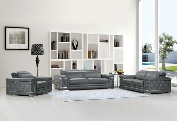 Mẫu 24: Thiết kế phòng khách nhỏ xinh kết hợp với mẫu sofa góc hiện đại