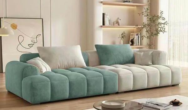Ghế sofa 1m2 nỉ nhung tinh tế