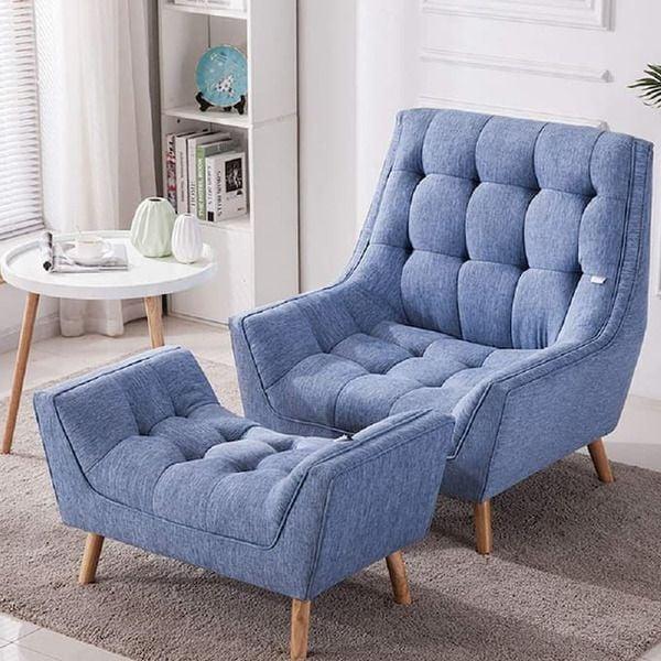 Mẫu ghế sofa kết hợp để chân