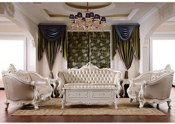 Bộ sofa tân cổ điển sang trọng cho biệt thự