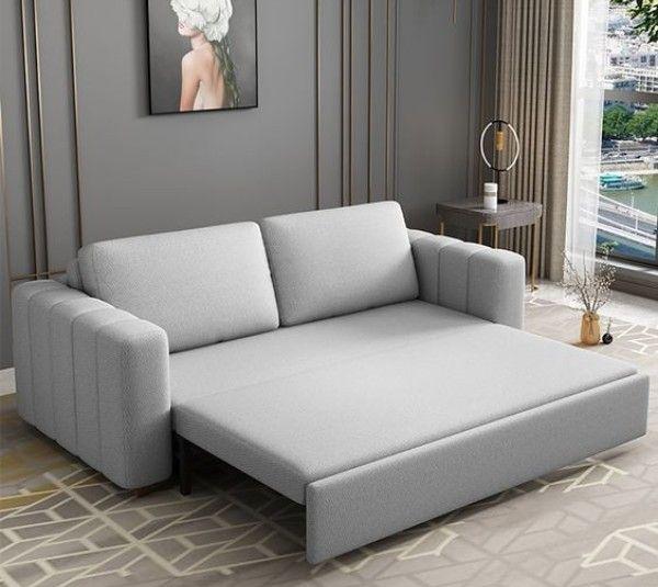 Không gian phòng khách sang trọng sẽ cần các loại sofa giường làm từ da thật, giả da hoặc gỗ thường