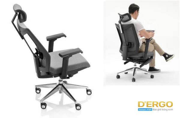 Mẫu ghế công thái học D'ERGO Stark S27H-AL