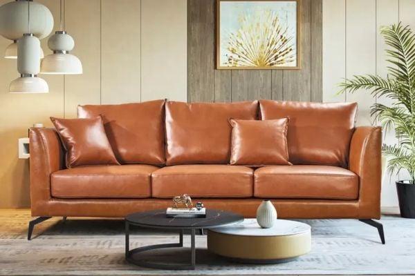 Sofa da công nghiệp 3 chỗ