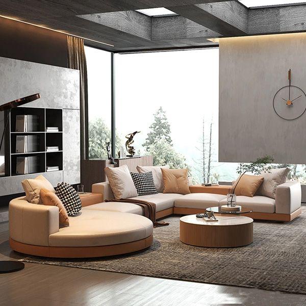 Thiết kế sofa biệt thự hiện đại phá cách