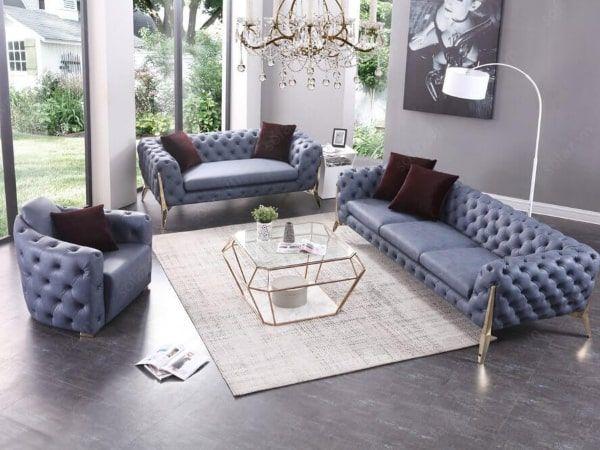Sofa luxury tối giản và sang trọng