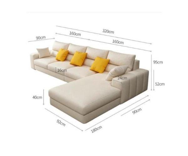 Sự đa dạng về kích thước giúp cho chiếc ghế phù hợp với nhiều không gian