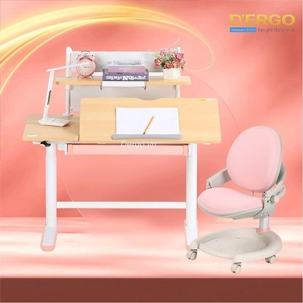 Mẫu bàn học sinh bằng gỗ đẹp E120™ hiện đại