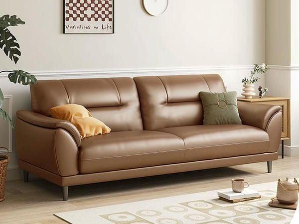 Mẫu sofa da 1m6 nhỏ gọn