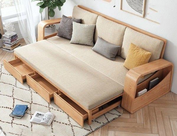 Mẫu sofa giường trang trí đơn giản