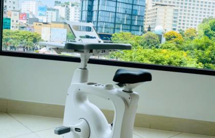 KH: Lương Văn Cường (TP.HCM)- Ghế đạp xe Fitness V9