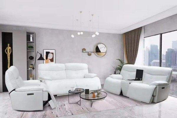 Sofa 2 chỗ da chỉnh điện thông minh
