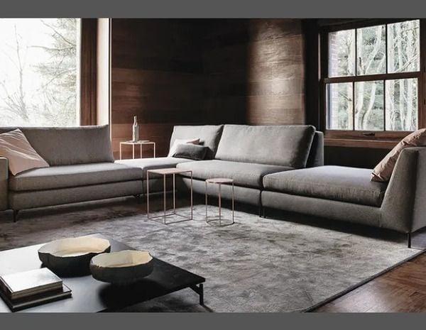 Ghế sofa góc phong cách Bắc Âu