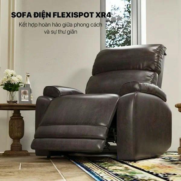 Sofa điện bật gấp tích hợp tính năng thư giãn