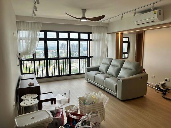 Sofa văng da dài 1m8 được thiết kế 2 chỗ ngồi thích hợp với không gian vừa và nhỏ