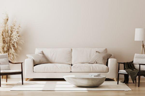 Mẫu sofa màu be 2-3 chỗ