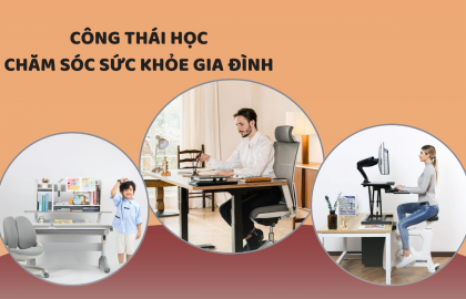 Bảo vệ cột sống cho cả gia đình với trọn bộ giải pháp công thái học đến từ DERGO