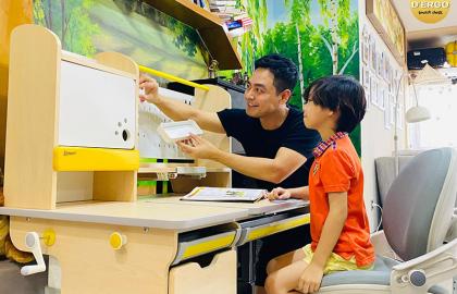 5 điều cần lưu ý khi bày trí bàn học cho bé