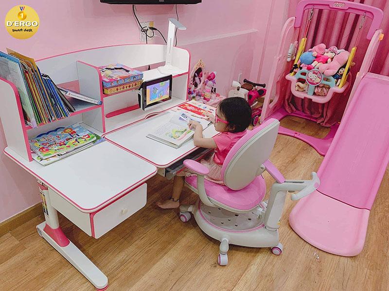 chọn mua bàn học cho bé thích hợp