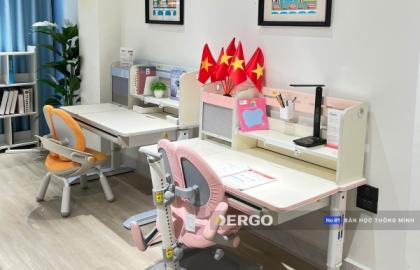 Tổng hợp các mẫu bàn học màu trắng đẹp hiện đại, chất lượng