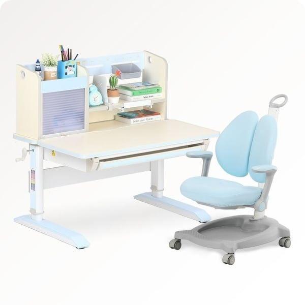 Bộ bàn học thông minh gỗ tự nhiên iSmart H120L